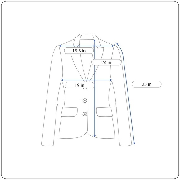 J. Crew Navy Blue Velvet Two Button Blazer Womens Size 8T - Picture 6 of 6